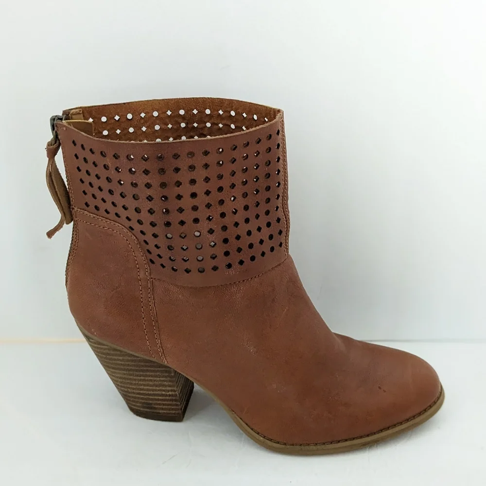 Nine west leather ankle boots